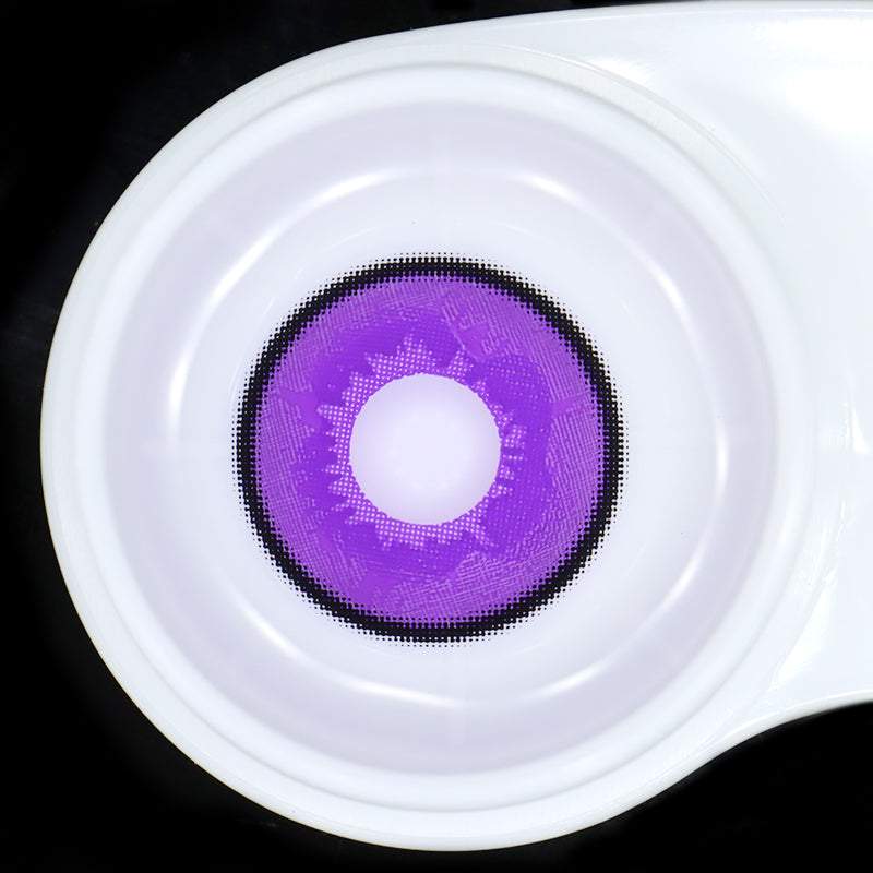 Cosplay Demon Slayer Purple Coloured Contact Lenses