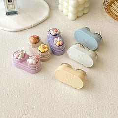 Cute Cartoon Colored Contact Lens Case