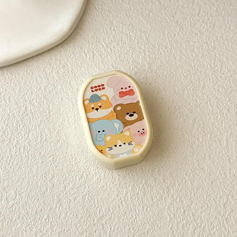 Cute Cartoon Colored Contact Lens Case