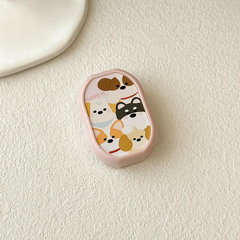 Cute Cartoon Colored Contact Lens Case