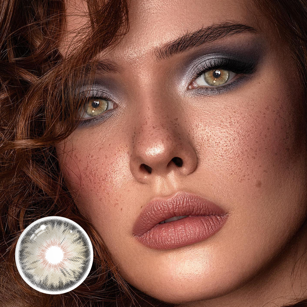 Cyrene Brown Coloured Contact Lenses