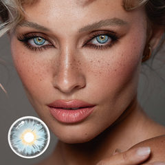 Cyrene Blue Coloured Contact Lenses