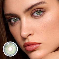 Cyrene Retro Green Coloured Contact Lenses