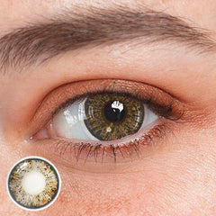 Carnelian Brown Coloured Contact Lenses