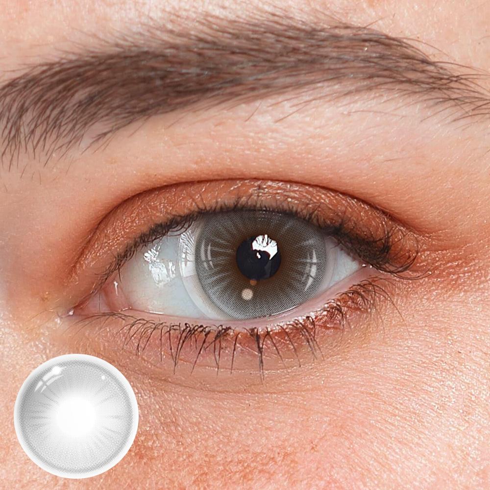 Avery Light Gray Coloured Contact Lenses