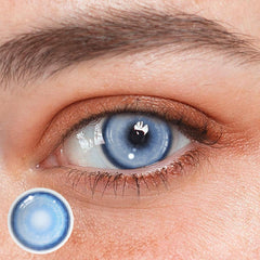 Cosplay KOI Blue Coloured Contact Lenses