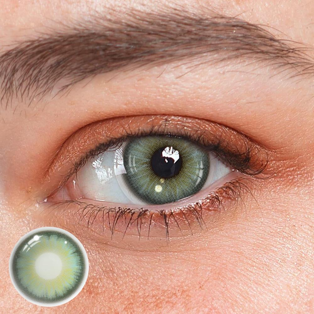 Ariel Green Coloured Contact Lenses