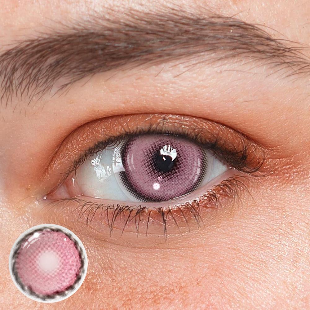 Cosplay KOI Pink Coloured Contact Lenses