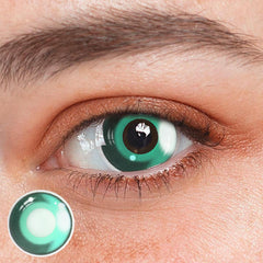 Cosplay Agate	Green Coloured Contact Lenses