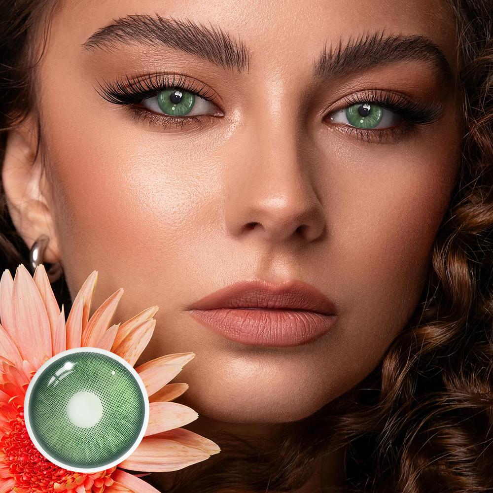 Mars Green Coloured Contact Lenses