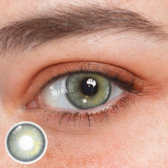 Pina Green Coloured Contact Lenses