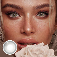 Posy Gray Coloured Contact Lenses