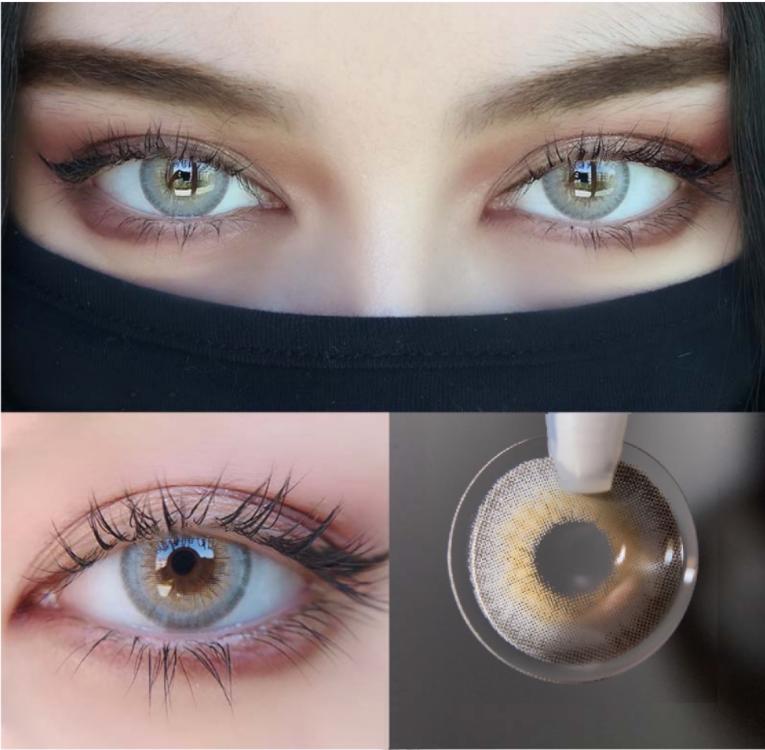 LA GIRL Grey Daily (10 Pcs) Coloured Contact Lenses