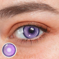 Cosplay KOI Purple Coloured Contact Lenses