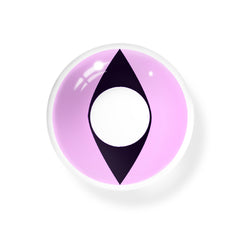 Cosplay Cat Eye Purple Coloured Contact Lenses