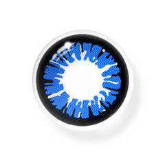 Cosplay Cyberpunk Blue Coloured Contact Lenses